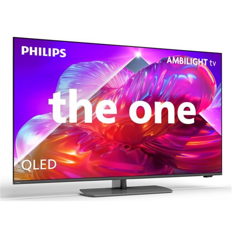 The One 120 hz - Pied central - QLED - AMBILIGHT 3 - UHD - TITAN OS *
