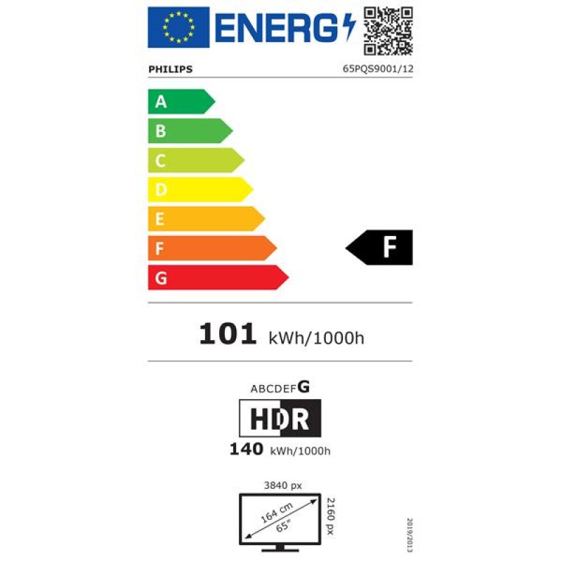The One 120 hz - Pied central - QLED - AMBILIGHT 3 - UHD - TITAN OS *