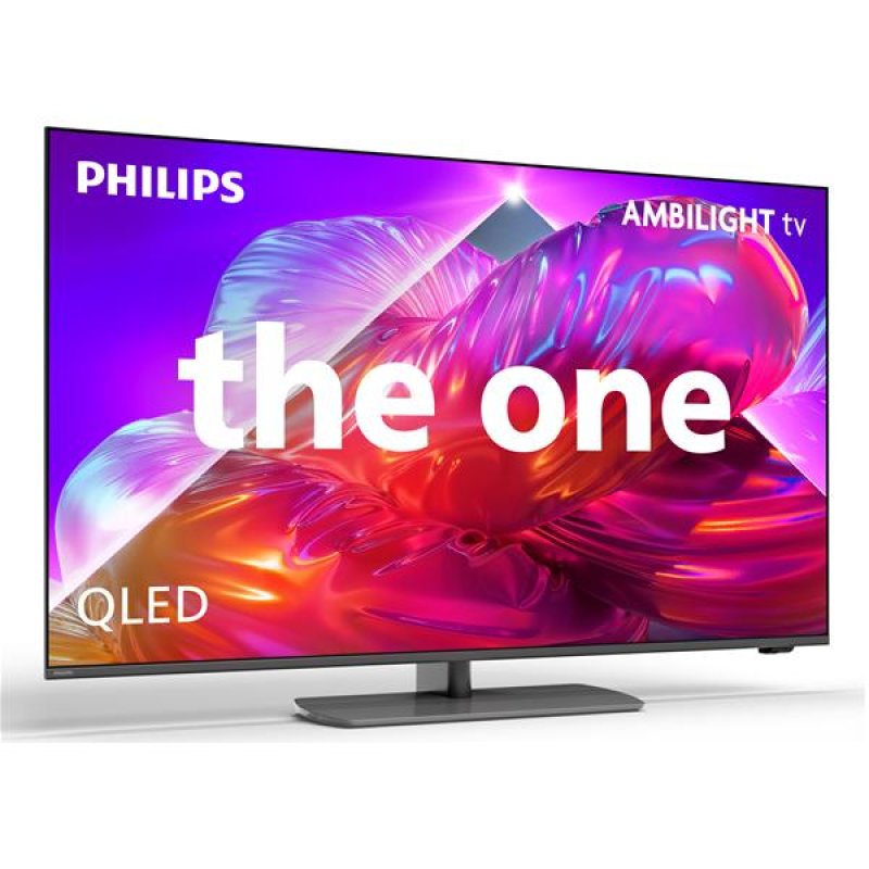 The One 120 hz - Pied central - QLED - AMBILIGHT 3 - UHD - TITAN OS *