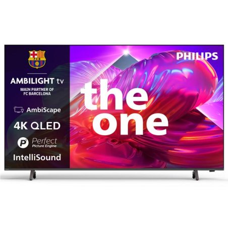 'The One' 120 hz - Pied central - QLED - AMBILIGHT 3 - UHD - TITAN OS *