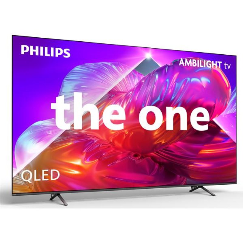 'The One' 120 hz - Pied central - QLED - AMBILIGHT 3 - UHD - TITAN OS *