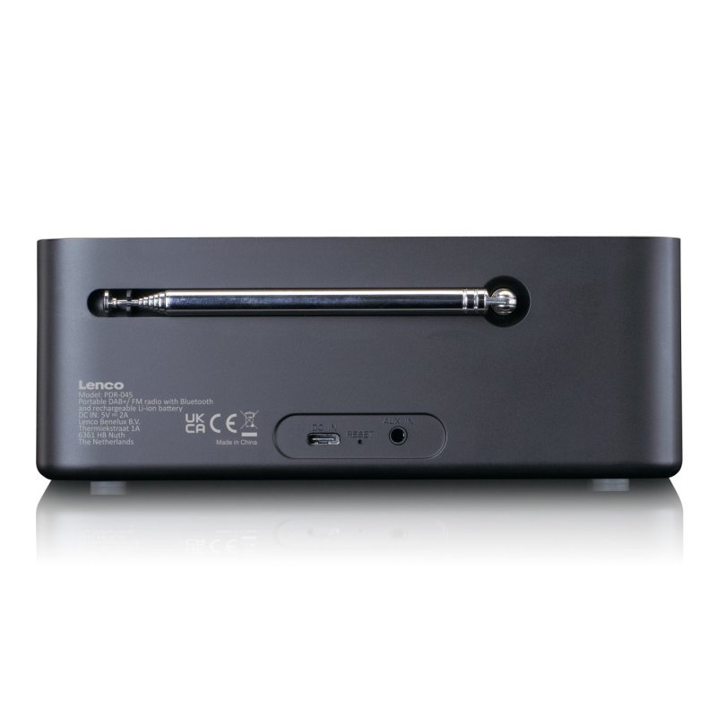 Lenco DAB/FM avec écran couleur 2,4' Batterie rechargeable Bluetooth® N *