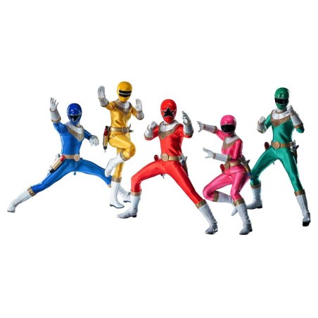 Power Rangers Zeo FigZero Action Figures 1/6 5-Pack Zeo Rangers 30 cm