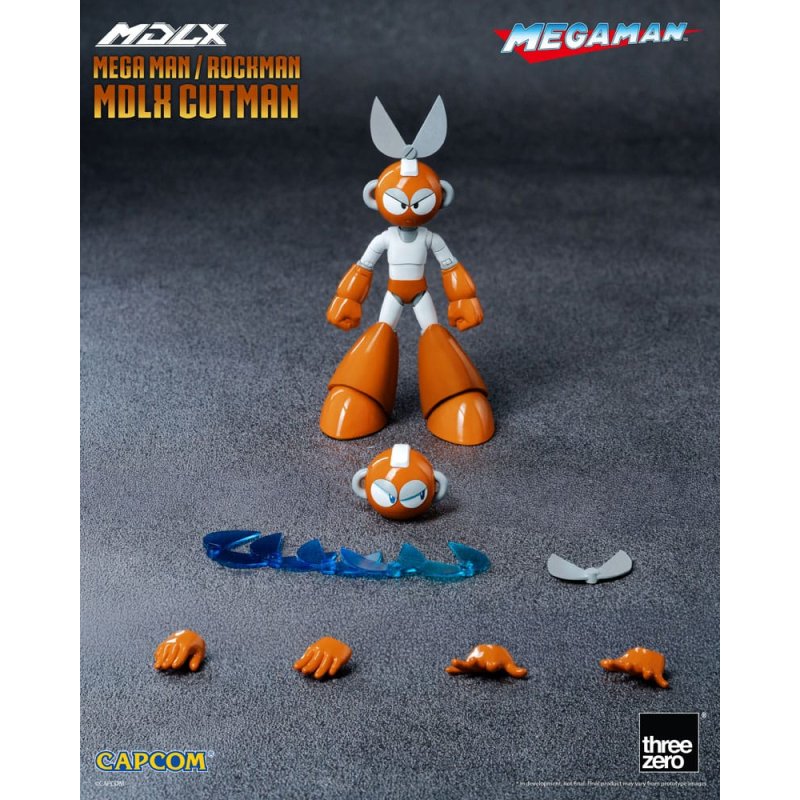 Mega Man MDLX Action Figure Rockman / Mega Man Cutman 12 cm