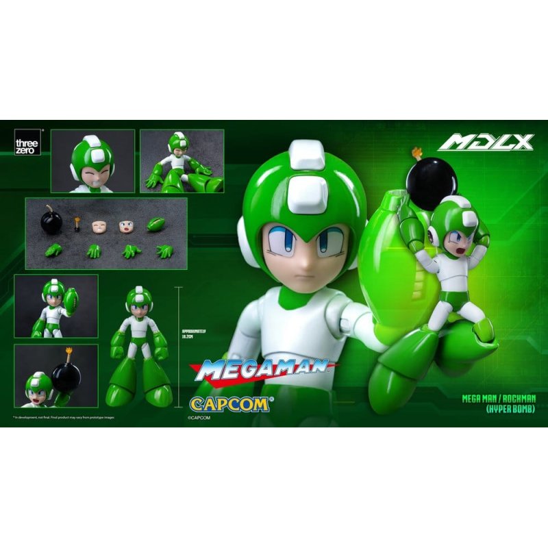 Mega Man MDLX Action Figure Mega Man / Rockman (Hyper Bomb) 10 cm