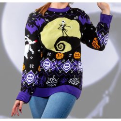 Nightmare Before Christmas Christmas Sweater 8-bit Size XXL