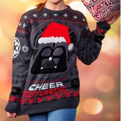 Star Wars Christmas Sweater Darth Vader Size M
