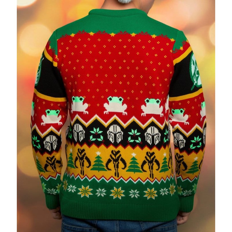 Star Wars Christmas Sweater The Child Size M