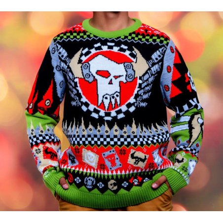 Warhammer 40,000 Christmas Sweater Ork Size L