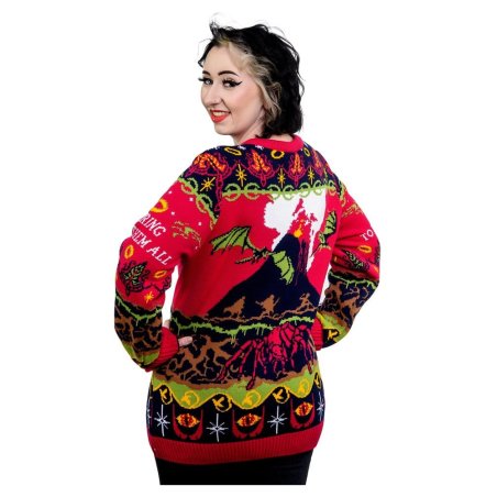 Lord Of The Rings Christmas Sweater One Sweater To Rule Them All Size XXL