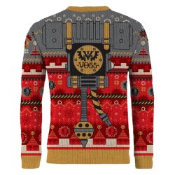 Warhammer 40,000 Christmas Sweater Admech Size M