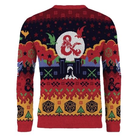 Dungeons & Dragons Christmas Sweater Size XXL