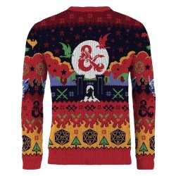 Dungeons & Dragons Christmas Sweater Size XXXL