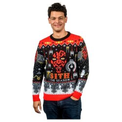 Star Wars Christmas Sweater Sith Size XL