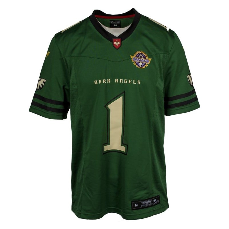 Warhammer 40,000 Sports Jersey Shirt Dark Angels