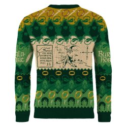 Lord of the Rings Christmas Sweater The Shire Size L