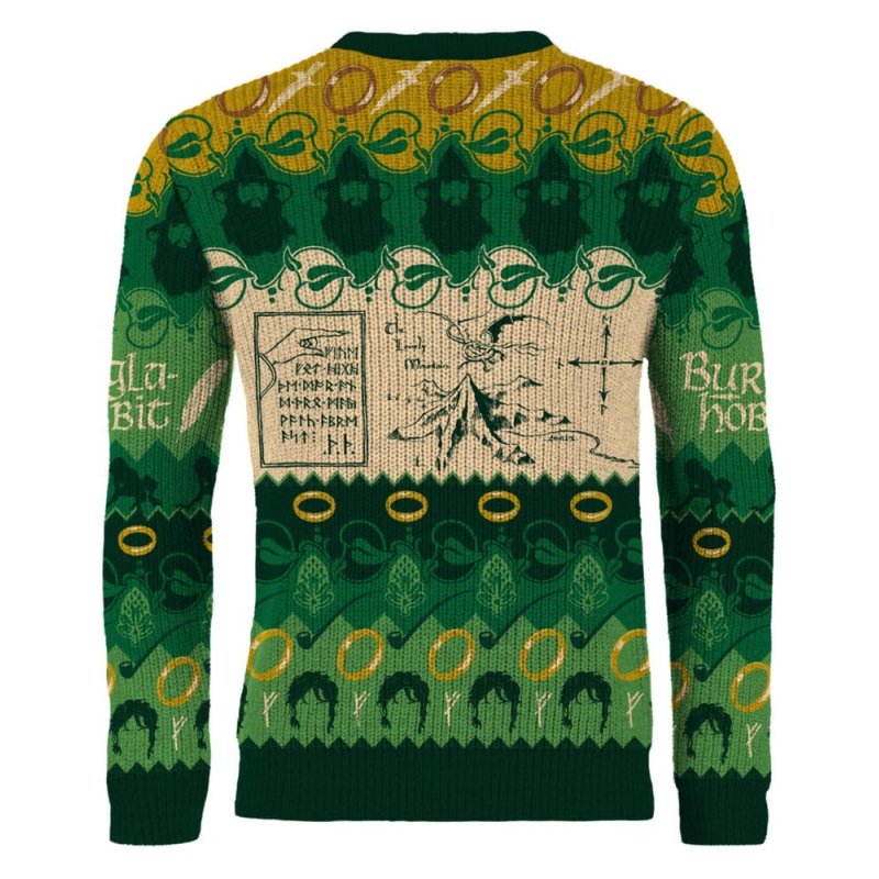 Lord of the Rings Christmas Sweater The Shire Size XXL