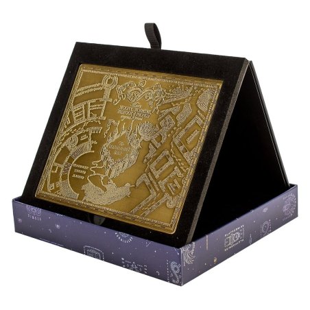 Harry Potter Replica Marauder's Map Metal Map 15 cm
