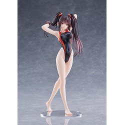 Date A Live Swimsuit Silhouette PVC Figure 1/7 Kurumi Tokisaki Swimwear Ver. 24 cm