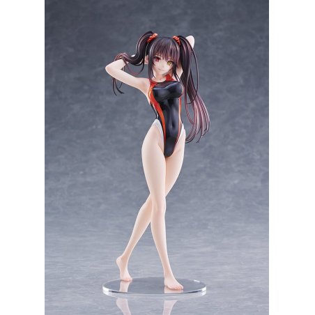 Date A Live Swimsuit Silhouette PVC Figure 1/7 Kurumi Tokisaki Swimwear Ver. 24 cm