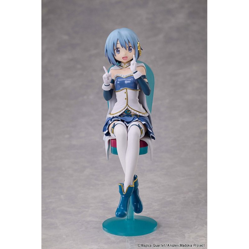 Puella Magi Madoka Magica The Movie: Rebellion PVC Statue Sayaka Miki Tea Party Cake Song Ver. 18 cm