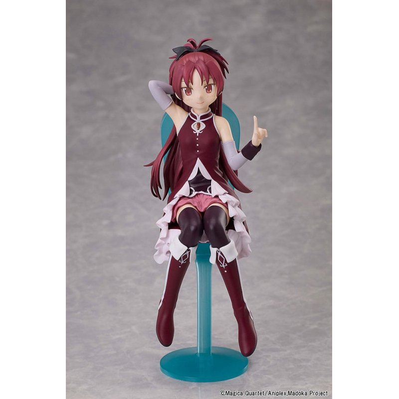 Puella Magi Madoka Magica The Movie: Rebellion PVC Statue Kyoko Sakura Tea Party Cake Song Ver. 18 cm