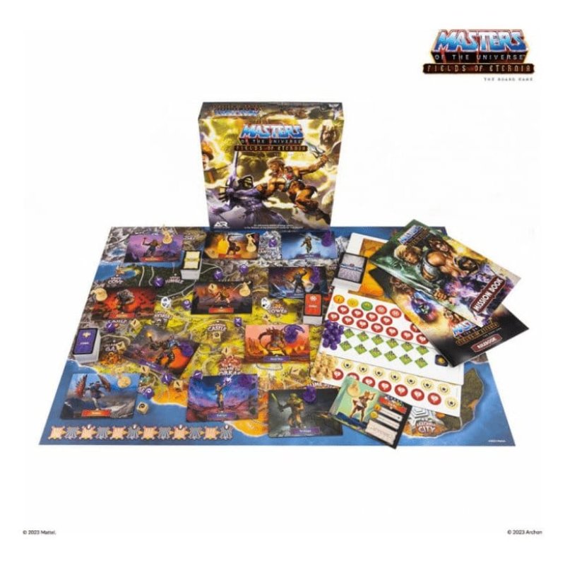 Masters of the Universe Board Game Fields of Eternia *French Version*