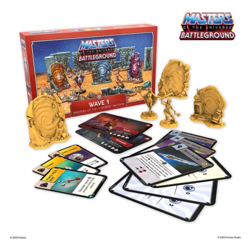 Masters of the Universe: Battleground Miniatures Game Wave 1: Masters of the Universe Faction *French Version*