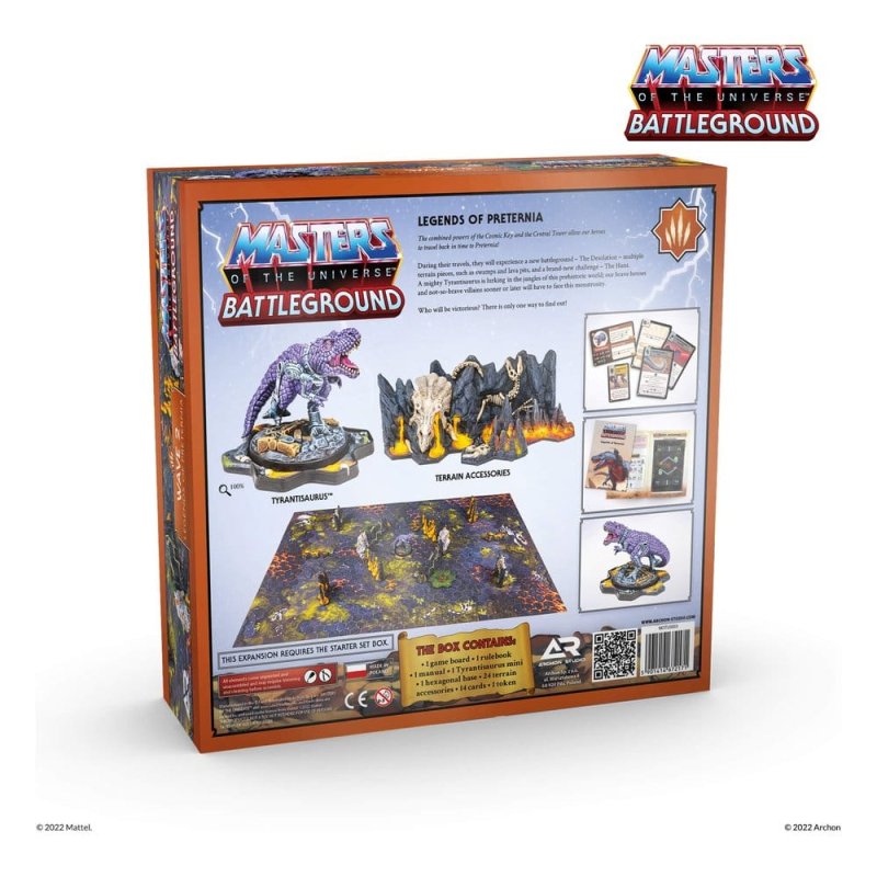 Masters of the Universe: Battleground Miniatures Game Wave 2: Legends of Preternia *English Version*