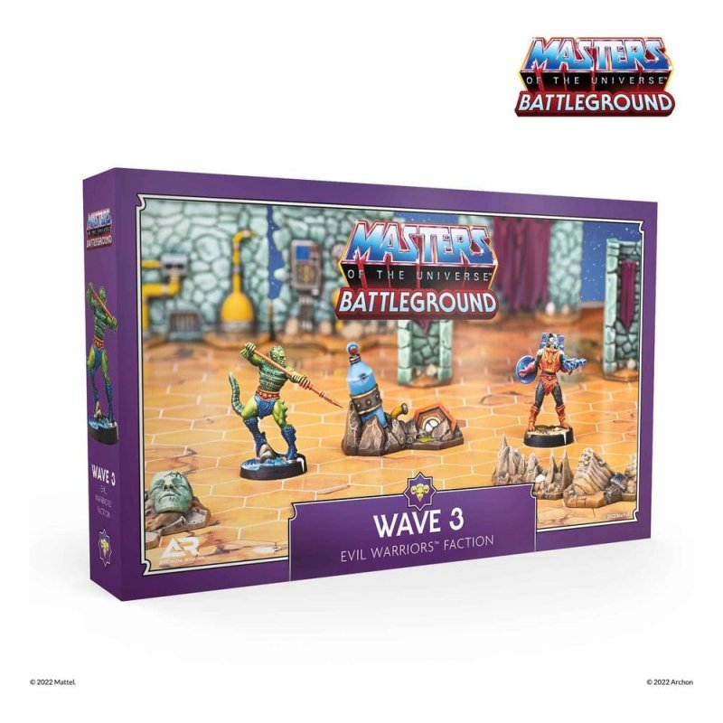 Masters of the Universe: Battleground Miniatures Game Wave 3: Evil Warriors Faction *French Version*