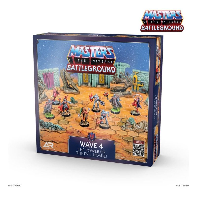 Masters of the Universe: Battleground Miniatures Game Wave 4: The Power of the Evil Horde *Spanish Version*