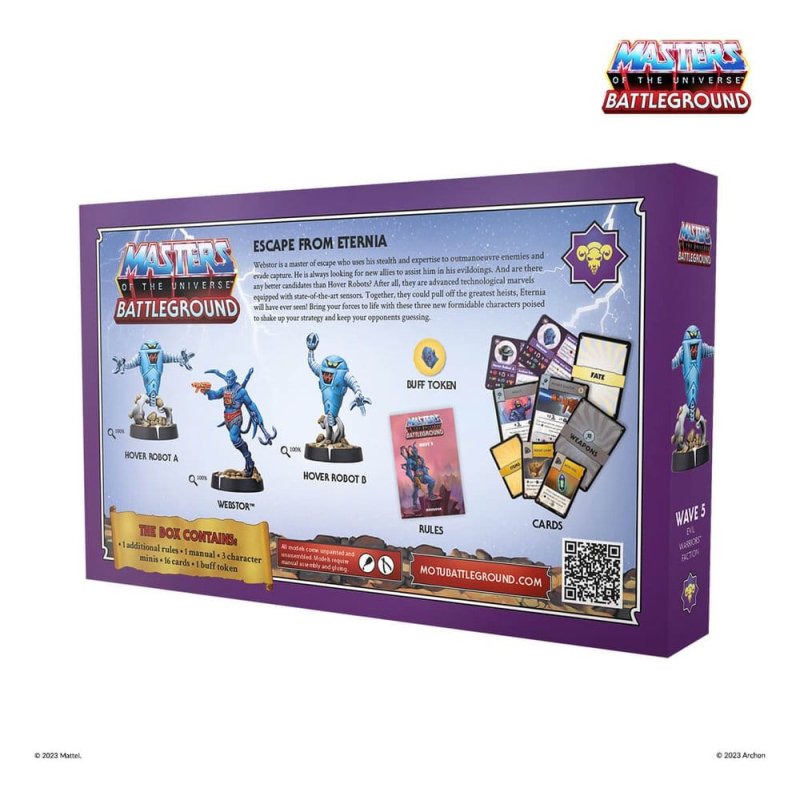 Masters of the Universe: Battleground Miniatures Game Wave 5: Evil Warriors Faction *Italian Version*