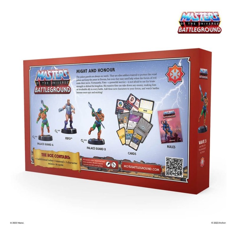 Masters of the Universe: Battleground Miniatures Game Wave 5: Masters of the Universe faction *Spanish Version*