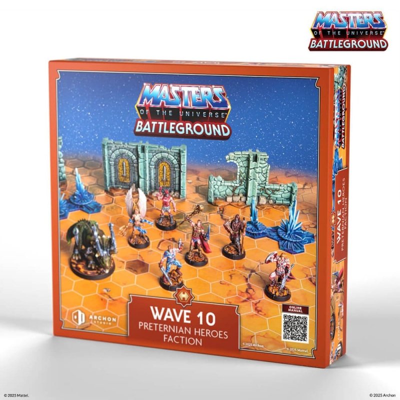 Masters of the Universe: Battleground Miniatures Game Wave 10: Preternian Heroes Faction *French Version*