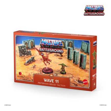 Masters of the Universe: Battleground Miniatures Game Wave 11: Preternian Heroes (Moss Man / Turbodactyl) *English