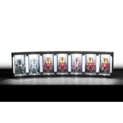 Marvel Mini Egg Mini Figures Iron Man Hall of Armor Blind Box Assortment (6) 8 cm