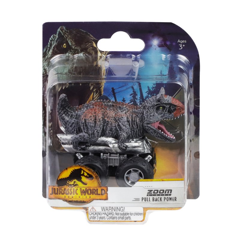 Jurassic World Zoom Riders Vehicle with Action Figure Assortment (24)