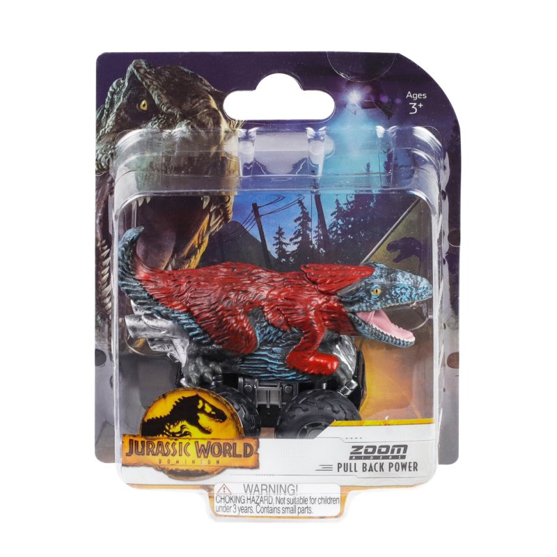 Jurassic World Jurassic Zoom Riders Dominion - 1Pcs Blister Asst