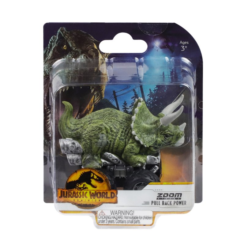 Jurassic World Jurassic Zoom Riders Dominion - 1Pcs Blister Asst