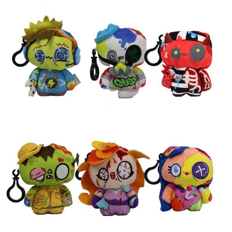 Cortex Crypt - Keychain Plush 12 Cm - Graveyard Blind Box 12 Pcs Cdu