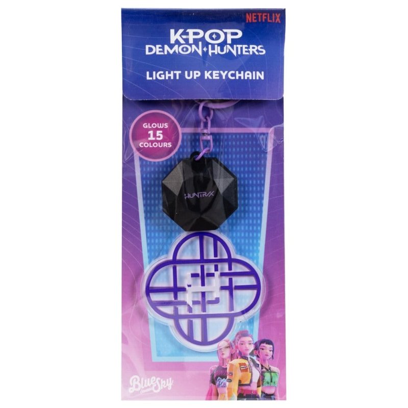 KPop Demon Hunters Keychain with light Huntr/x