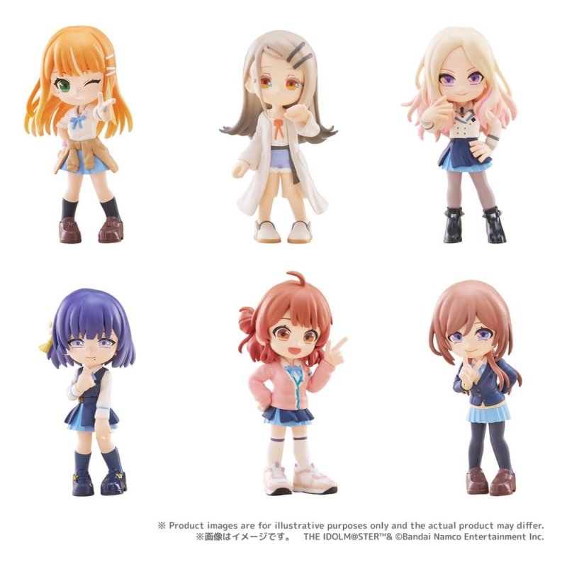 The Idolmaster PalVerse Mini Figures vol.2 Blind Box Display (6)