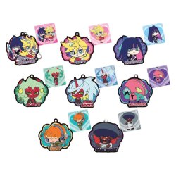 Panty & Stocking with Garterbelt Keyholder Rubber Charms 5 cm Assortment (6)