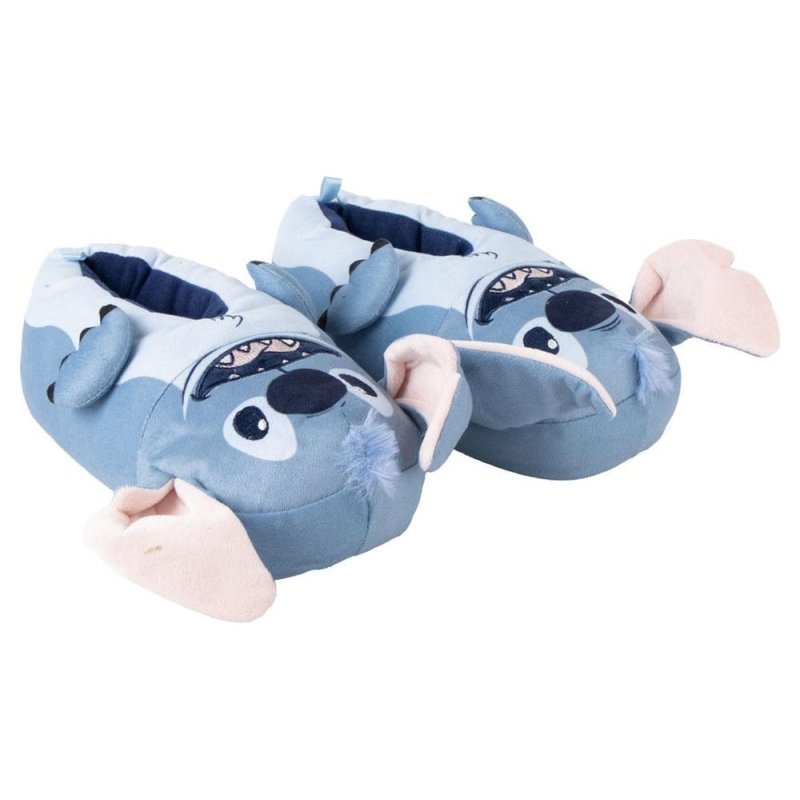Disney House Slippers with 3D Applications Stitch Assortment (12)