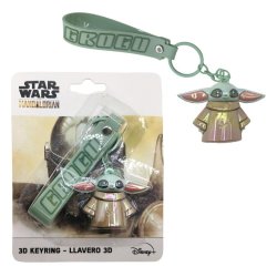 Star Wars 3D Keychain The Mandalorian Grogu