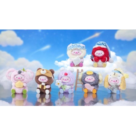 GeeGeePig: Pajamas Lullabies Blind Box Keychain 16 cm Display (6)