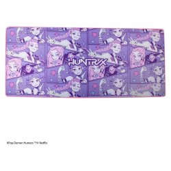 K-POP Demon Hunters desk mat XL - Huntrix (80 x 35 cm) / K-POP Demon Hunters podkładka pod myszkę XL - Huntrix (80 x