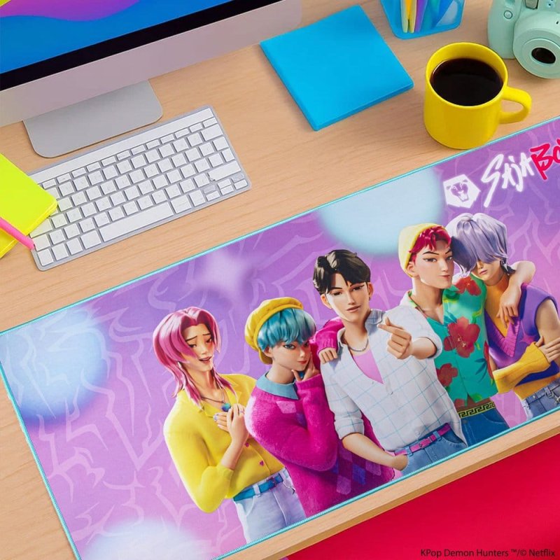 K-POP Demon Hunters desk mat XL - Saja Boy (80 x 35 cm) / K-POP Demon Hunters podkładka pod myszkę XL - Saja Boy (80