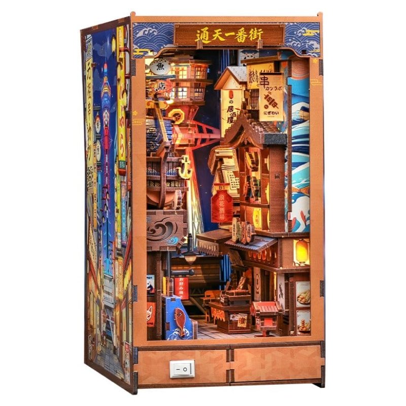 Book Nook Tsutenkaku Ichiban Street 23 x 12 cm