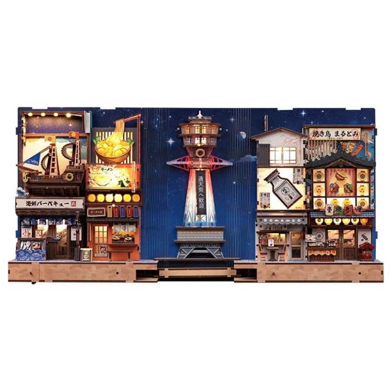 Book Nook Tsutenkaku Ichiban Street 23 x 12 cm